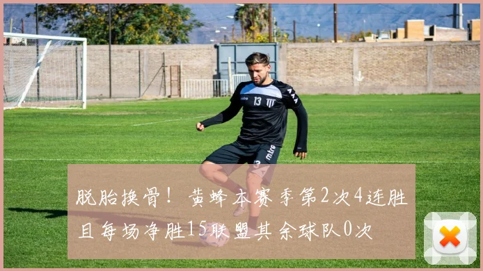 脱胎换骨！黄蜂本赛季第2次4连胜且每场净胜15联盟其余球队0次