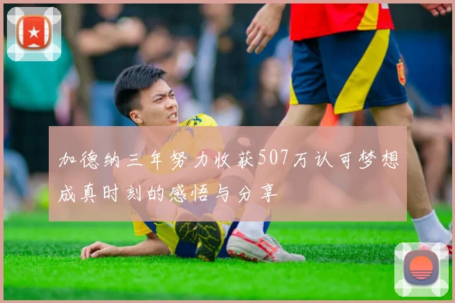 加德纳三年努力收获507万认可梦想成真时刻的感悟与分享